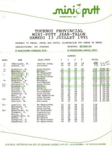 resultats provincial 1991